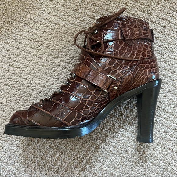 Vibram Lace Up Boots Size 7.5 - Picture 3 of 6